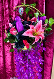 Light up Floral Moon Hanger - Home Decor Display