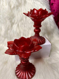 Deluxe Lotus Candle Holders (pair)