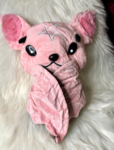 Sky Puppy Plushie (Bat) - small - pink