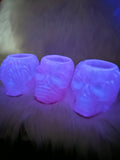 See, Speak & Hear no evil - Candle Holders (set) Glow in the Dark