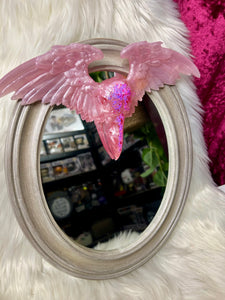 Home Decor - Round Skull Frame / Mirror