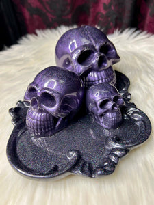 Skull Home Decor Tray