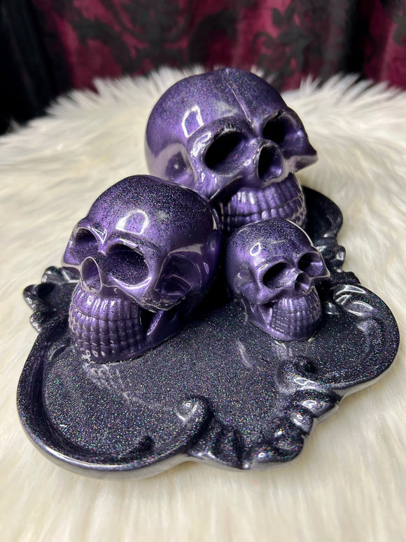 Skull Home Decor Tray