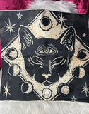 Cats Moonphase - cushion cover