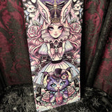 Alice in Wonderland Mini Scroll - Art By Rose Demon