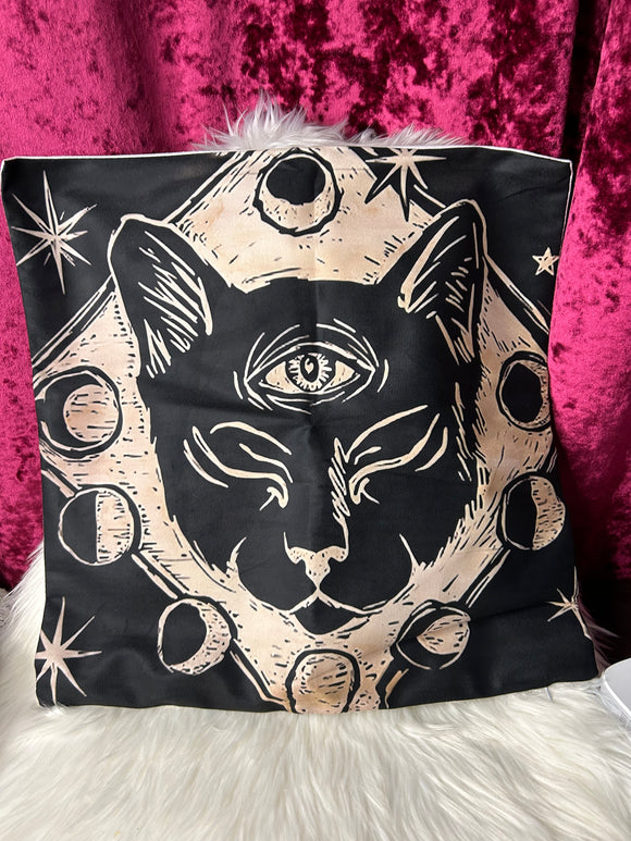 Cats Moonphase - cushion cover