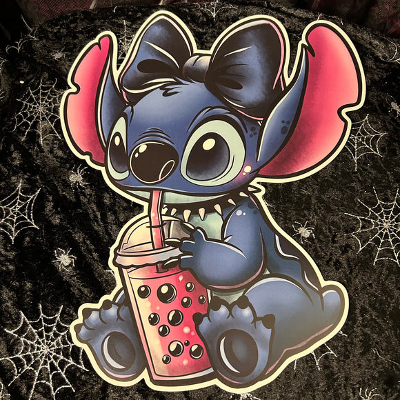 Stitch A3 (CUT OUT) - Art By Rose Demon