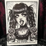 Trouble A4 Print - Art By Rose Demon