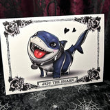 Jeff the Shark A4 Print - Art By Rose Demon