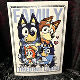 Tired but Loved A4 Print - Art By Rose Demon