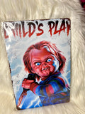 Child’s Play - Tin Sign