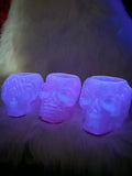 See, Speak & Hear no evil - Candle Holders (set) Glow in the Dark