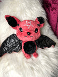 Sky Puppy Plushie (Bat) - small - red