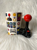 Retro Gamer 3D Joystick Handle Mug