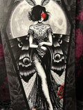Moth Lady Mini Scroll - Art By Rose Demon