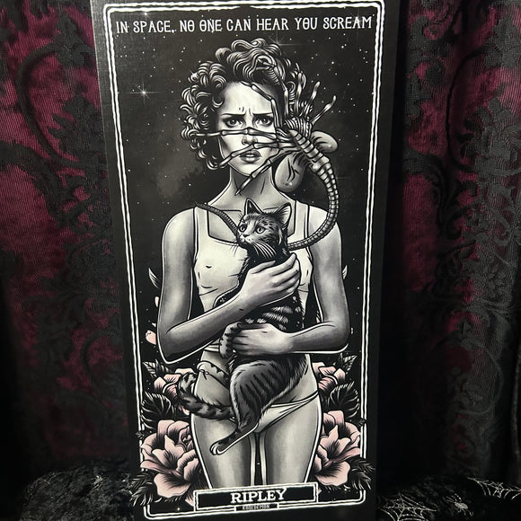 Ripley Mini Scroll - Art By Rose Demon