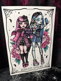 RD Scream Queens A4 Print - Art By Rose Demon