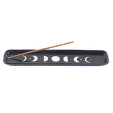 Incense Holder Ceramic Blue Moon Phase 26cm