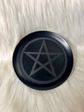Iron Pentagram Offering Plate - Cande Holder