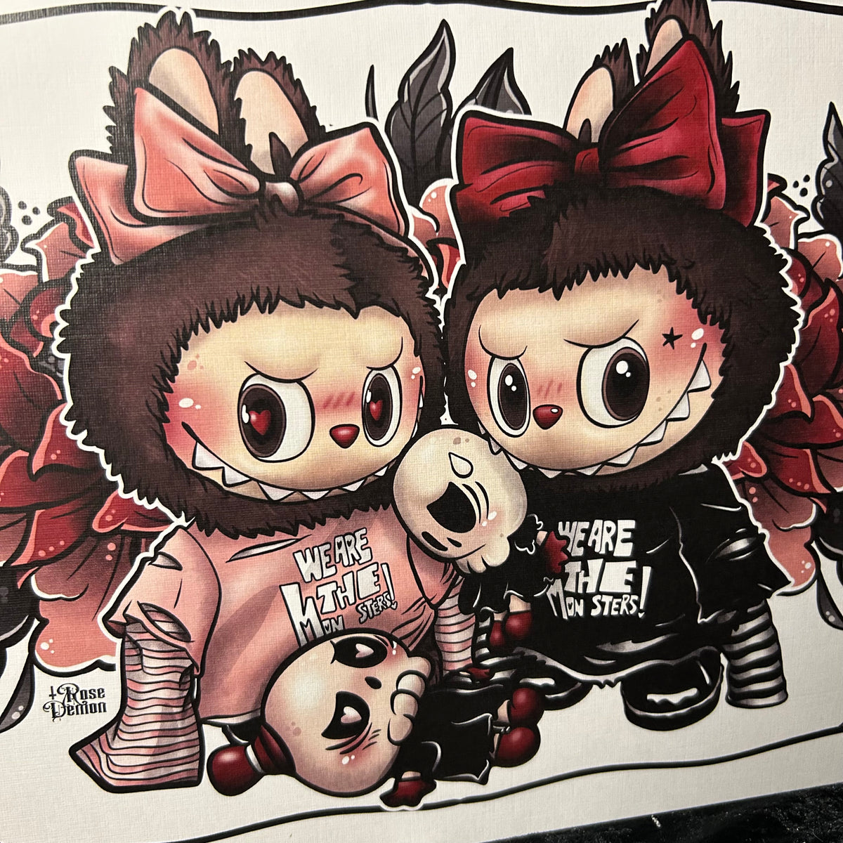 We are the Monsters A4 Print - Art By Rose Demon – Deluxe Creations and ...