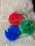 Scrubber sponge - spooky trio