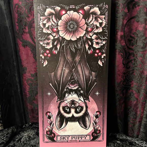 Sky Puppy Scroll - Art By Rose Demon