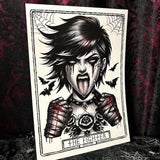 The Fighter A4 Print - Art By Rose Demon