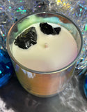 Full Moon - Black Opium - crystal stone - Soy Candle - Drop Dead Gorgeous