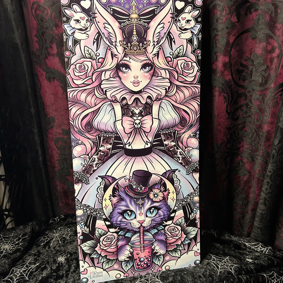 Alice in Wonderland Mini Scroll - Art By Rose Demon