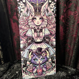 Alice in Wonderland Mini Scroll - Art By Rose Demon