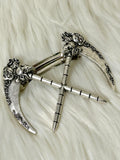 Gothic Scythe Hair Clip