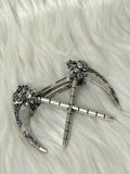 Gothic Scythe Hair Clip