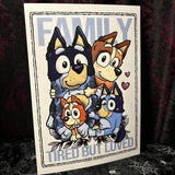 Tired but Loved A4 Print - Art By Rose Demon