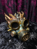 Dragon with Steampunk Mask 20 x 15cm