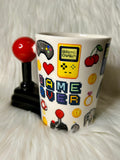 Retro Gamer 3D Joystick Handle Mug