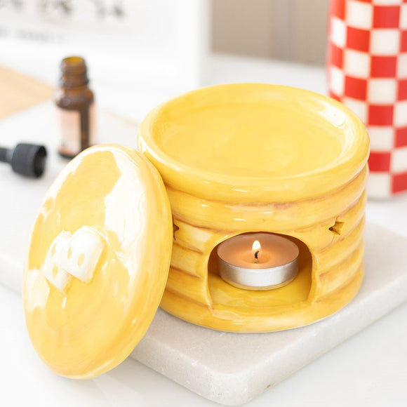 Pancake Stack Ceramic Oil Burner