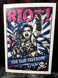 RD Riot A4 Print - Art By Rose Demon