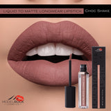 Model Rock - Liquid to Matte - Longwear Lipstick - Choc Shake