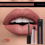 Model Rock - Liquid to Matte - Longwear Lipstick - City Chic