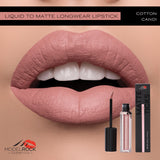 Model Rock - Liquid to Matte - Longwear Lipstick - Cotton Candi