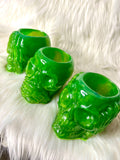 See, Speak & Hear no evil - Candle Holders (set) Glow in the Dark