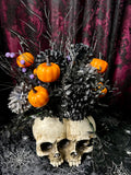 Twin Skulls - Home Decor Display