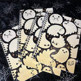 Ghosties - Spiral Notebook - Ruled 50 Pages