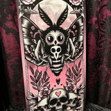 MothMan Mini Scroll - Art By Rose Demon