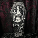 Mad Alice - Coffin Cutout - Art By Rose Demon