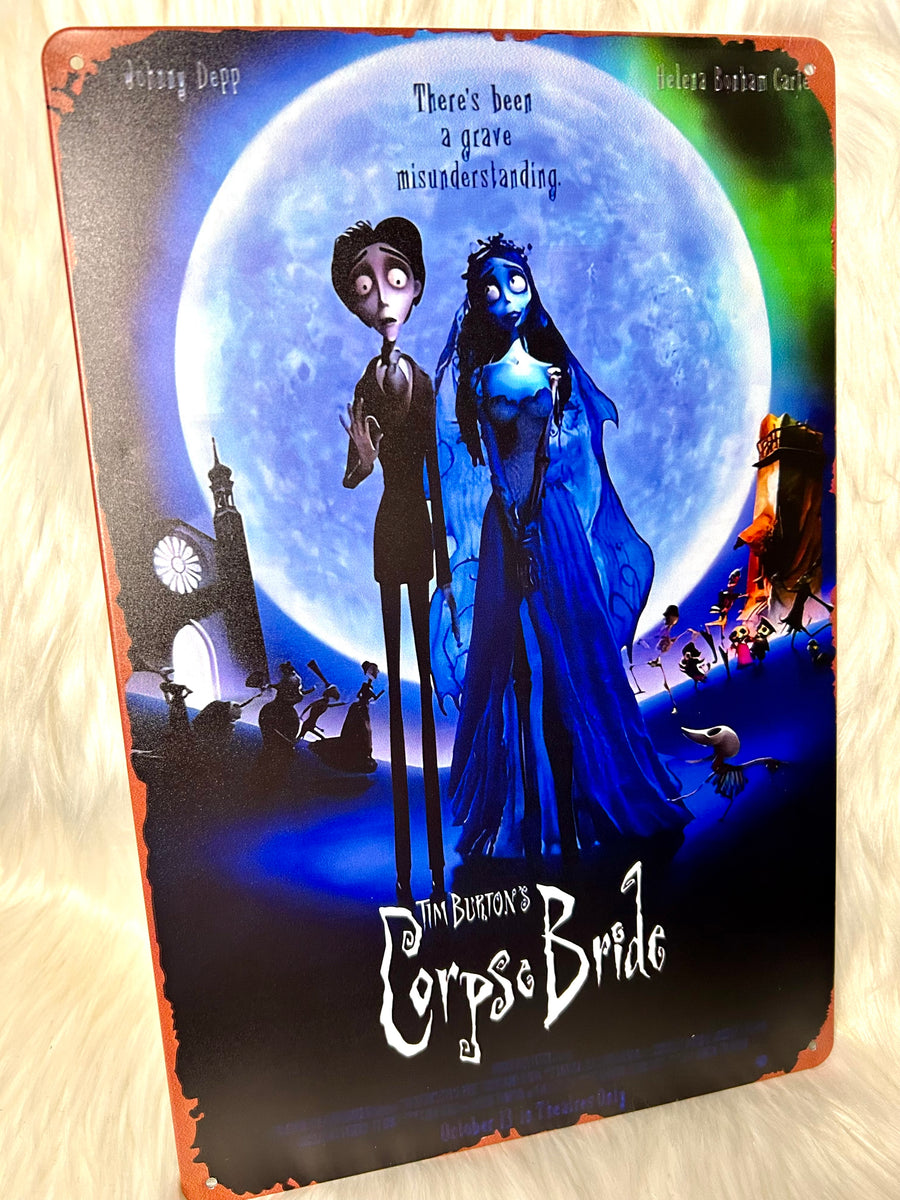 Corpse Bride - Tin Sign – Deluxe Creations and Designs