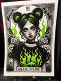 RD Billie Eilish A3 Print - Art By Rose Demon