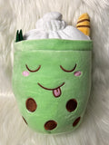 23cm Bubble Tea Plushie - Green