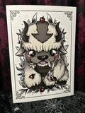 Appa A4 Print - Art By Rose Demon