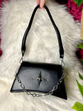 Starburst Handbag - black